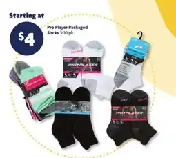 Family Dollar Pro Player Packaged Socks offer