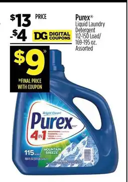Dollar General Purex offer