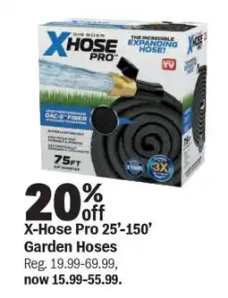 Meijer X-Hose Pro 25’-150’ Garden Hoses offer