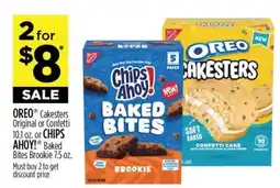 Dollar General Oreo Cakesters or Chips Ahoy! Baked Bites offer