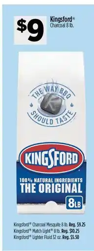 Dollar General Kingsford Charcoal 8 lb offer