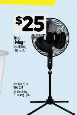 Dollar General True Living Oscillating Fan 16 in offer