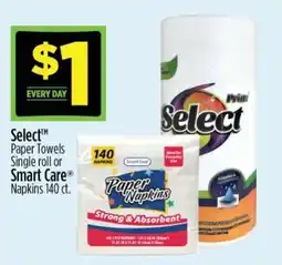 Dollar General Select Paper Towels offer