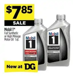 Dollar General Mobil 1 offer