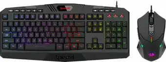 Best Buy REDRAGON - S101-5 Wired Gaming Keyboard and Optical Mouse Gaming Bundle with RGB Backlighting - Black offer
