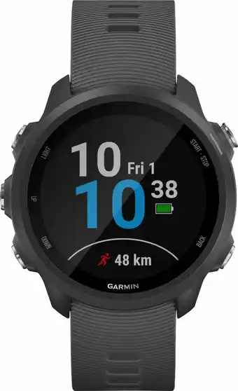 Best Buy Garmin - Forerunner 245 GPS Smartwatch 30mm Fiber-Reinforced Polymer - Slate offer