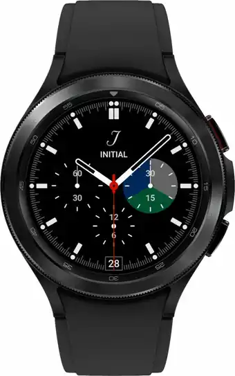 Best Buy Samsung - Galaxy Watch 4 Classic Stainless Steel Smartwatch 46mm LTE - Black offer
