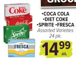 Cermak Fresh Market COCA COLA • DIAET COKE • SPRITE • FRESCA offer