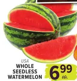 Cermak Fresh Market USA WHOLE SEEDLESS WATERMELON offer