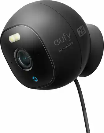 Best Buy eufy Security Outdoor Wired 2K Security Spotlight - Black offer