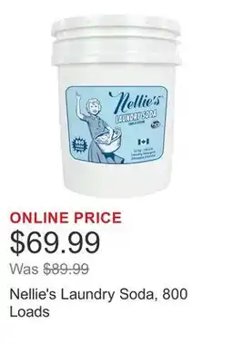 Costco Nellie's Laundry Soda, 800 Loads offer