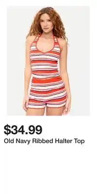 Old Navy Old Navy Ribbed Halter Top offer