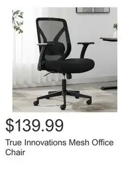 Costco True Innovations Mesh Office Chair offer