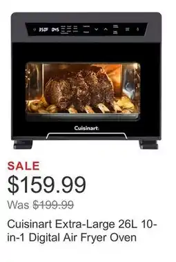 Costco Cuisinart Extra-Large 26L 10-in-1 Digital Air Fryer Oven offer