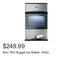 Costco Brio 740i Nugget Ice Maker, 44lbs offer