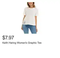 Costco Keith Haring Women's Graphic Tee offer