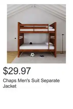 Costco Chaps Men's Suit Separate Jacket offer
