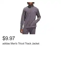 Costco adidas Men's Tricot Track Jacket offer