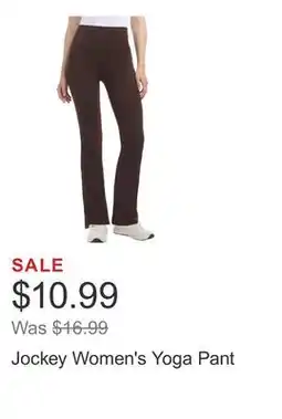 Costco Jockey Women's Yoga Pant offer