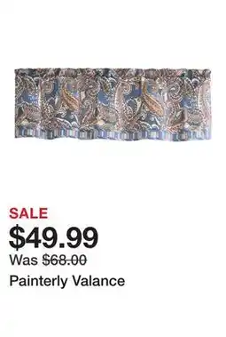 Belk Painterly Valance offer