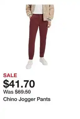 Belk Chino Jogger Pants offer