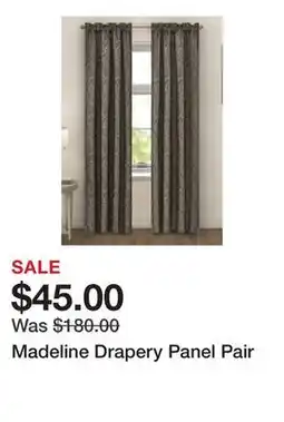 Belk Madeline Drapery Panel Pair offer