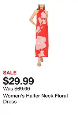 Belk Women's Halter Neck Floral Dress offer