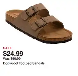 Belk Dogwood Footbed Sandals offer