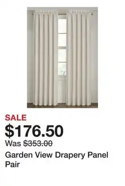 Belk Garden View Drapery Panel Pair offer