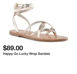 Belk Happy Go Lucky Wrap Sandals offer