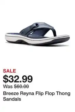 Belk Breeze Reyna Flip Flop Thong Sandals offer