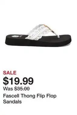 Belk Fascell Thong Flip Flop Sandals offer