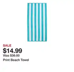 Belk Print Beach Towel offer