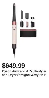 Ulta Beauty Dyson Airwrap i.d. Multi-styler and Dryer Straight+Wavy Hair offer