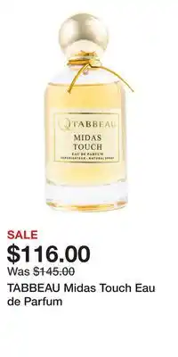 Ulta Beauty TABBEAU Midas Touch Eau de Parfum offer