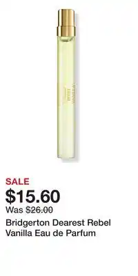 Ulta Beauty Bridgerton Dearest Rebel Vanilla Eau de Parfum offer