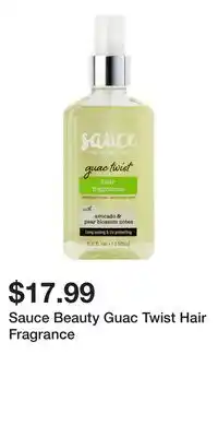 Ulta Beauty Sauce Beauty Guac Twist Hair Fragrance offer