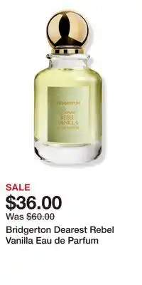 Ulta Beauty Bridgerton Dearest Rebel Vanilla Eau de Parfum offer