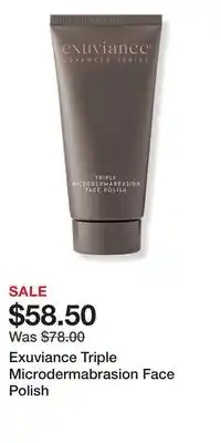 Ulta Beauty Exuviance Triple Microdermabrasion Face Polish offer