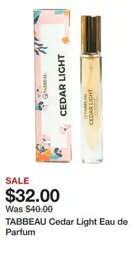 Ulta Beauty TABBEAU Cedar Light Eau de Parfum offer