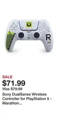 Game Stop Sony DualSense Wireless Controller for PlayStation 5 - Marathon Limited Edition offer
