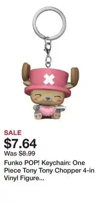 Game Stop Funko POP! Keychain: One Piece Tony Tony Chopper 4-in Vinyl Figure Keychain GameStop Exclusive offer