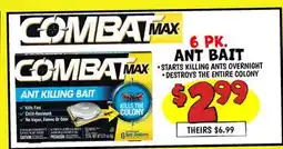 Ollie's COMBAT MAX 6 РК. ANT BAIT offer