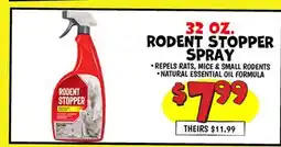 Ollie's 32 OZ. RODENT STOPPER SPRAY offer