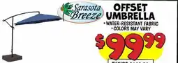 Ollie's Sarasota Breeze OFFSET UMBRELLA offer