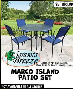 Ollie's Sarasota Breeze MARCO ISLAND PATIO SET offer