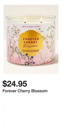 Bath & Body Works Forever Cherry Blossom offer