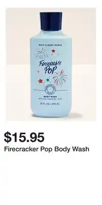 Bath & Body Works Firecracker Pop Body Wash offer