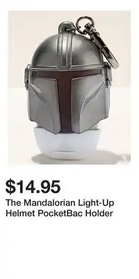 Bath & Body Works The Mandalorian Light-Up Helmet PocketBac Holder offer