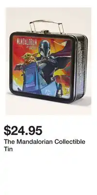 Bath & Body Works The Mandalorian Collectible Tin offer